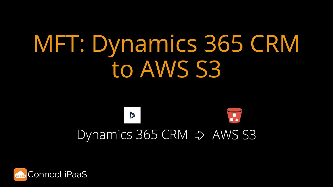 MFT: Dynamics 365 to AWS S3.