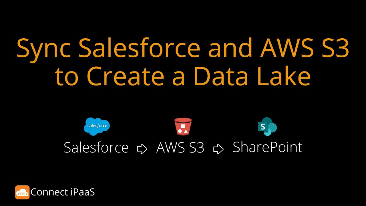 Sync Salesforce to AWS S3 to Create Data Lake.