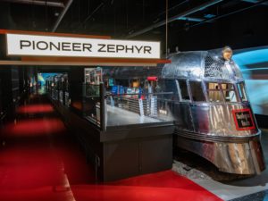 Pioneer Zephyr Train at MSI Chicago