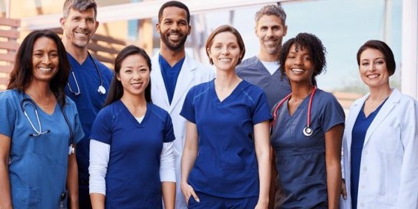 A Group of nursing girls